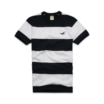 Pebbly Beach Tee - W.N stripe